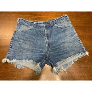 VTG Levi’s Cut Off Shorts Women Summer 60s 70s Orange Tab Western Boho Festival